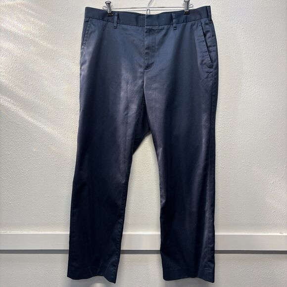 Bonobos Monday Mens 35x30 Navy Blue Straight Leg Athletic Pants - Picture 1 of 6